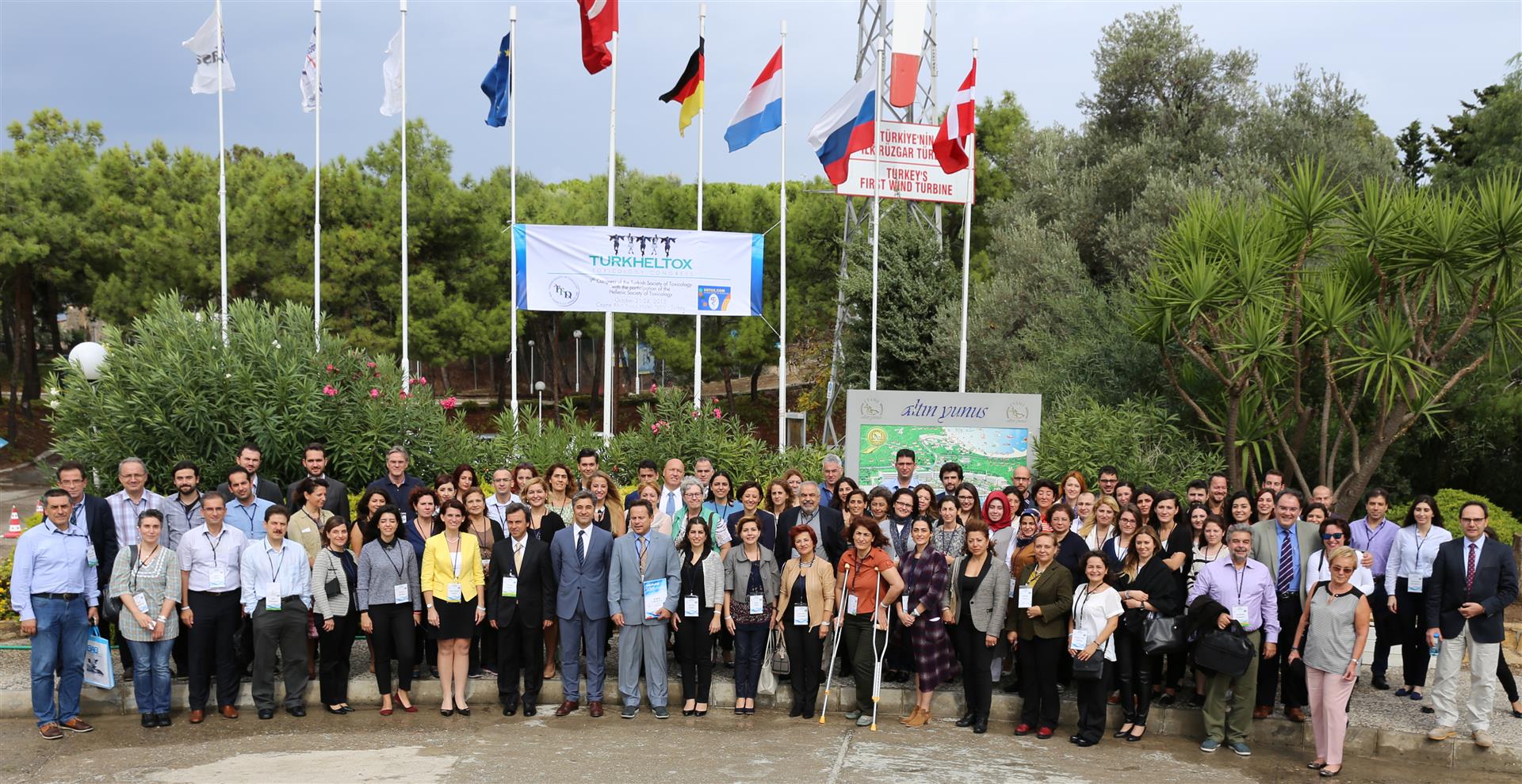 Participants of TurkHelTox Cesme Izmir 2015 October